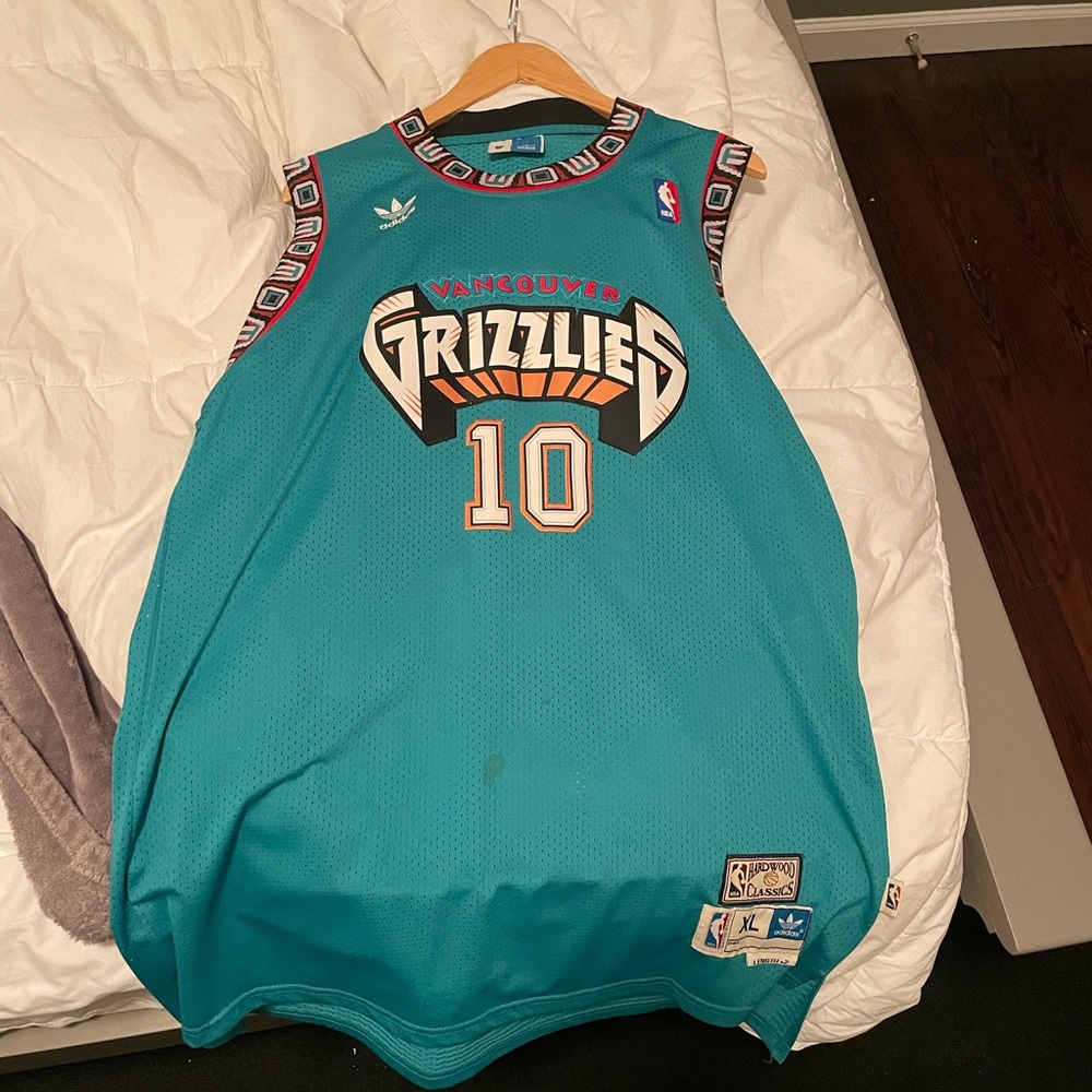 Throwback Grizzlies Mike Bibby Jersey